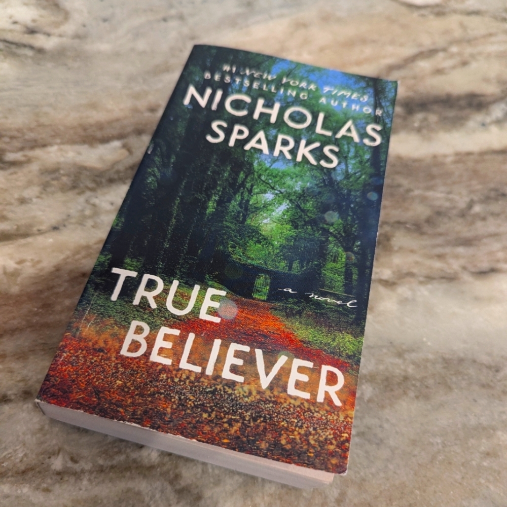 Nicholas Sparks 'True Believer' Book